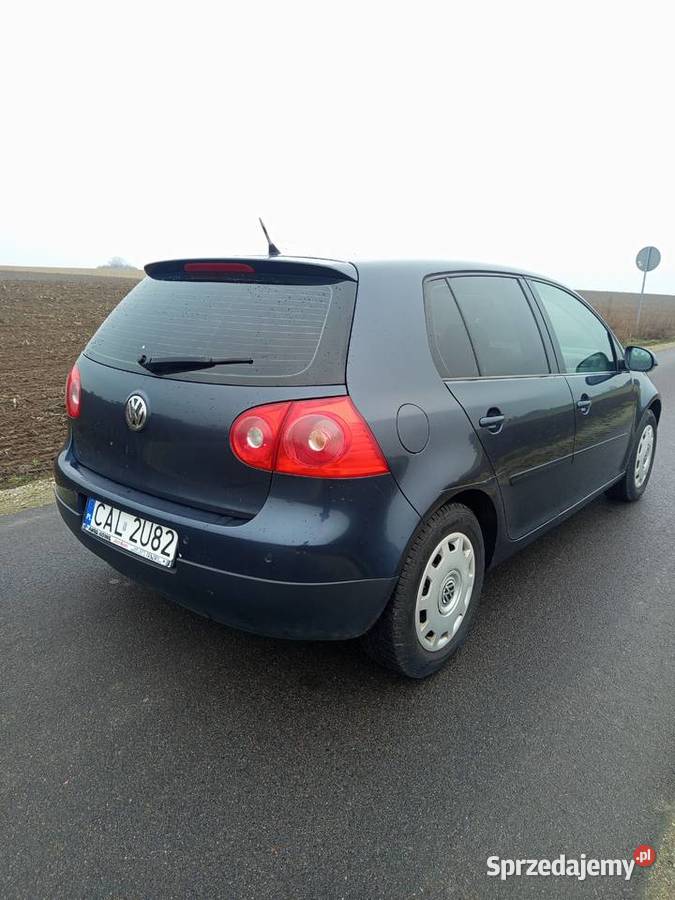Volkswagen Golf V 14 MPI 80 2007r Izbica Kujawska