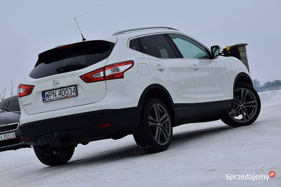 Nissan Qashqai 16DIGT 163 Skóra Led Navi Kamera kurtyny powietrzne Nowe Kucice