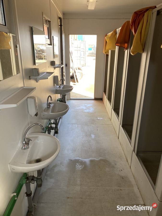 KONTENER SANITARNY UMYWALKI PRYSZNICE WYNAJEM Wrocław