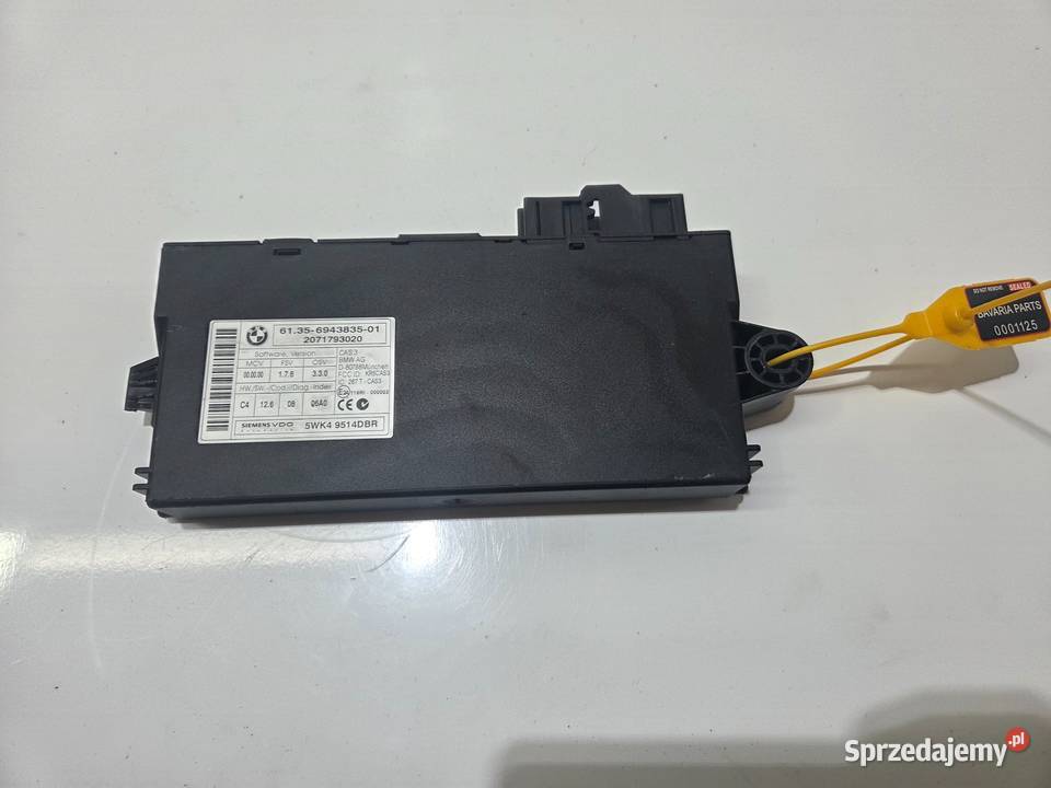 MODUŁ STEROWNIK CAS BMW E60 OE 6943835 Strzyżewice