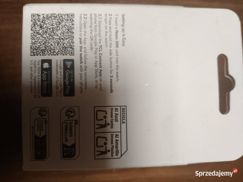 Smartwatch TCL mt42x SIM GPS Pozostałe Jaworzno