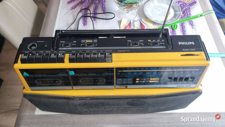 Radiomagnetofon Philips D 8304 Moving Sound Warta