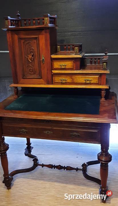 Przepiękny sekretarzyk drewniany Warszawa