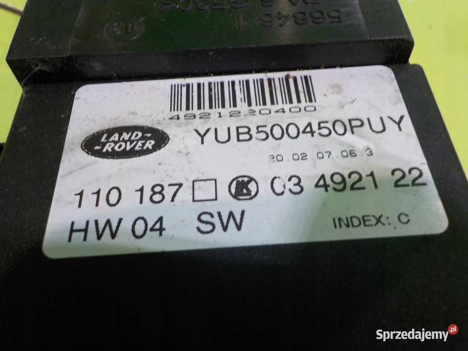 RANGE ROVER L322 LIFT 36 TD V8 przelaczniki Suków