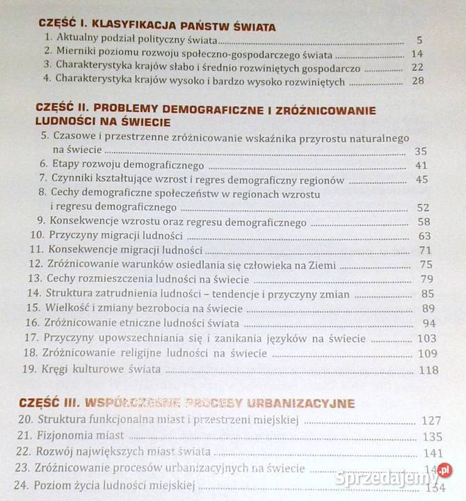 Geografia maturzysty Część 2 Podręcznik J Kop M