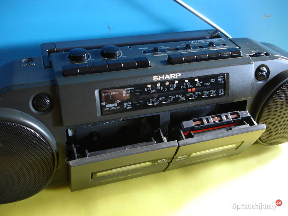 Radiomagnetofon SHARP WQ290H Zielona Góra sprzedam