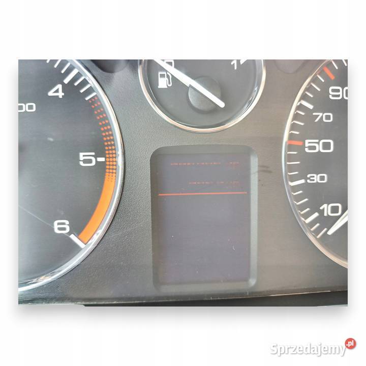 LICZNIK ZEGARY 9658138280 Peugeot 407 16 20 22 osobowe lubelskie Chełm