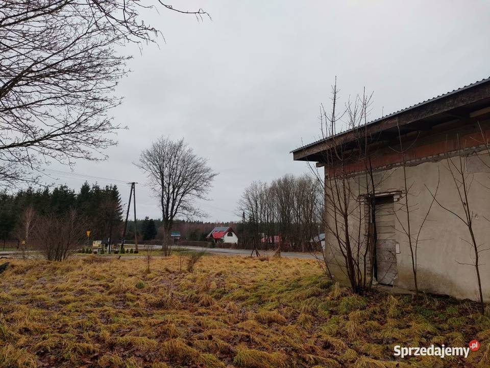 Sprzedam działkę z budynkiem Warnino