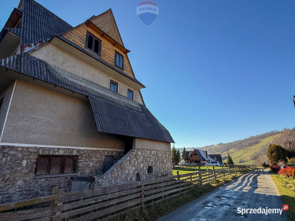 DOM DO REMONTU ZAKOPANEGO mieszkalny Poronin