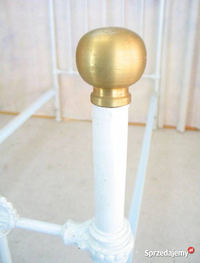 Antyk Łóżko metalowe 200 x 90 Suchorzew
