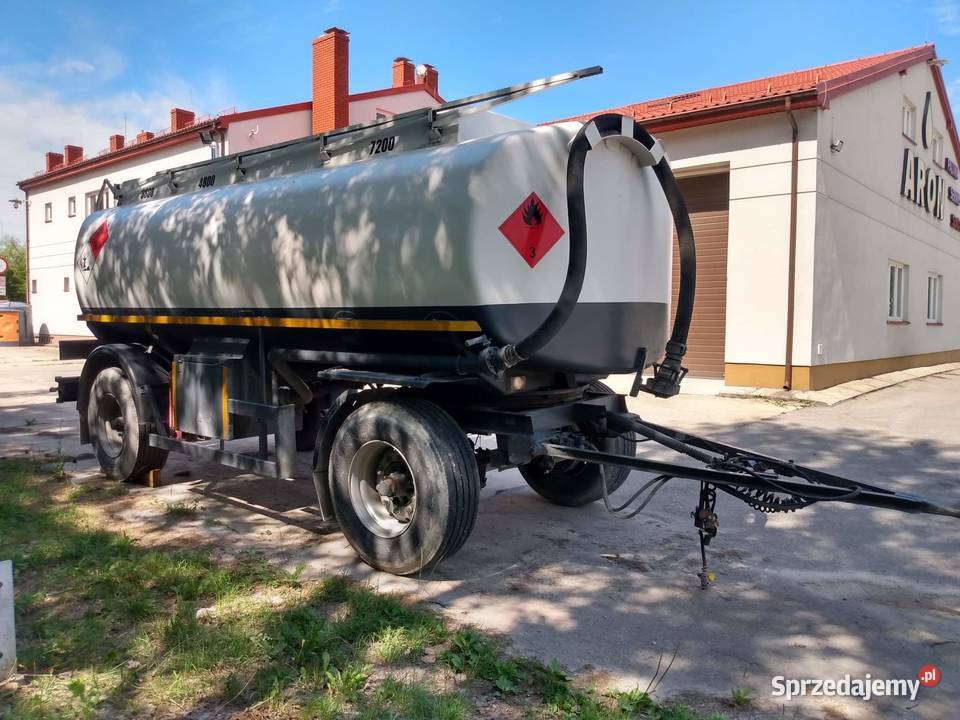 Przyczepa cysterna
