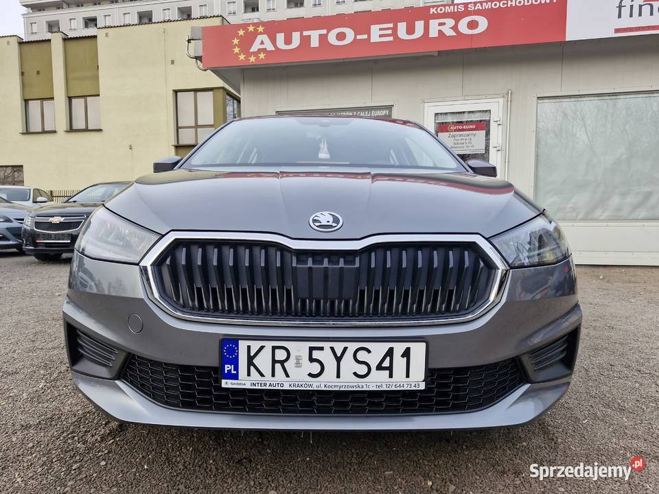 Salon Polska 1 właściciel 7800 przebieg 2 x elektrochrom. lusterko wst. Fabia