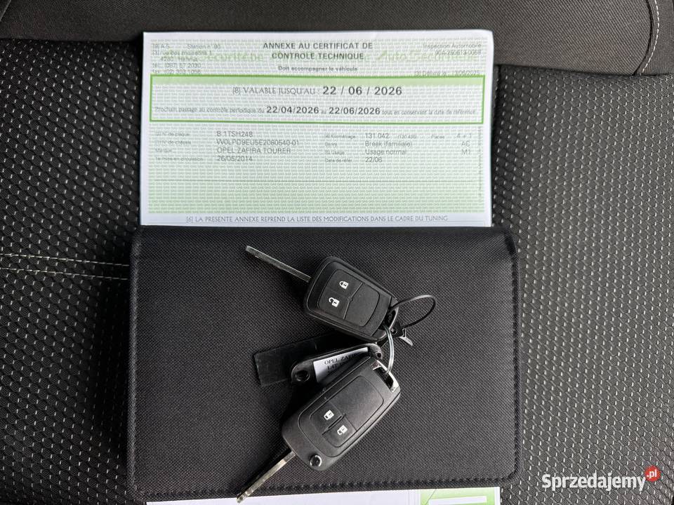 14T 140 gwarancja bogata wersja serw ASO stan odtwarzacz DVD Zafira Opel małopolskie