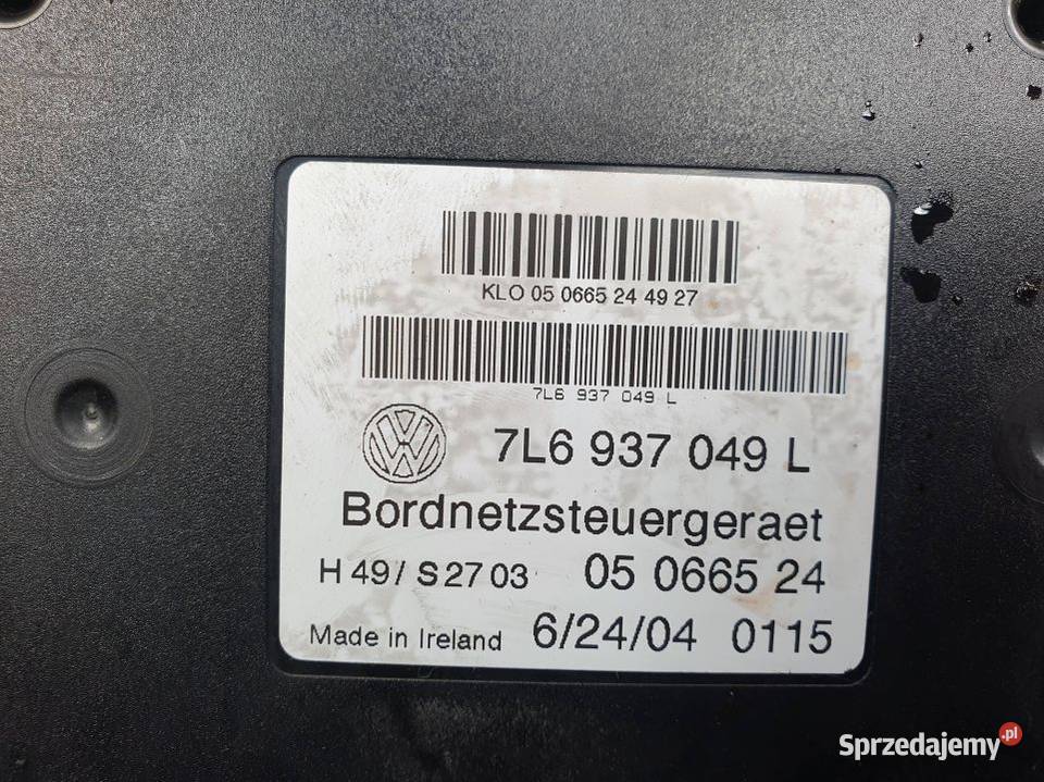 MODUŁ VOLKSWAGEN TOUAREG I 76L937049L Lipno