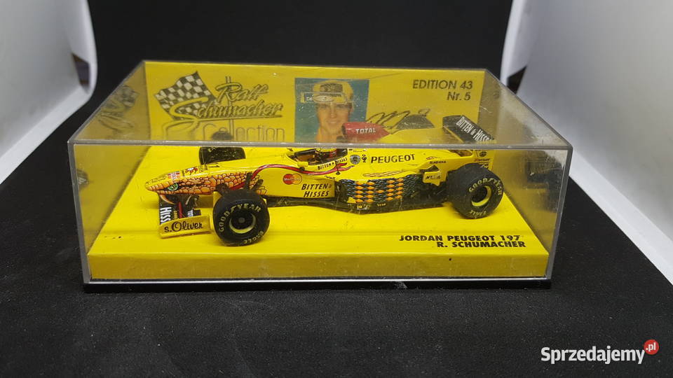Minichamps F1 1/43 Jordan Peugeot 197 R. Schumacher Myszków
