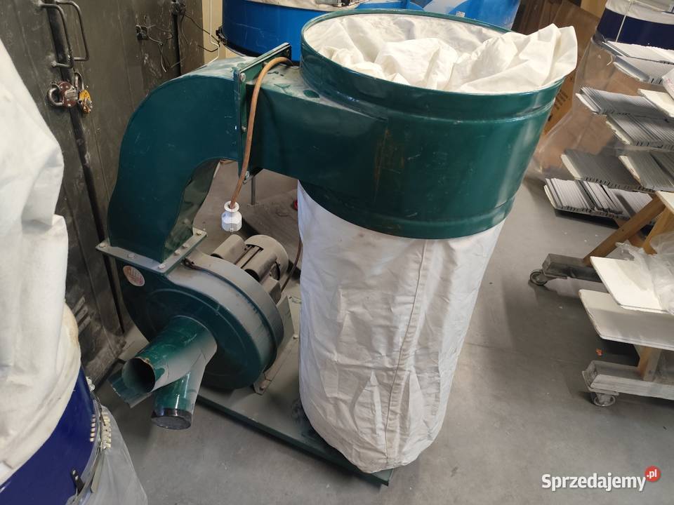 Odciąg trocin pyłu do piły grubościówki heblarki Maków Podhalański