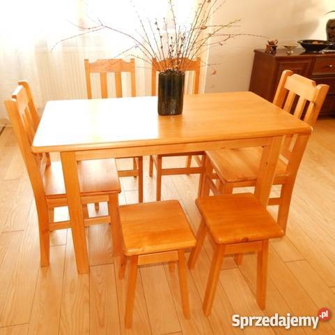 MASYWNY stół drewniany sosnowy PRODUKT NOWY NA Stoły, krzesła, biurka Sosnowiec
