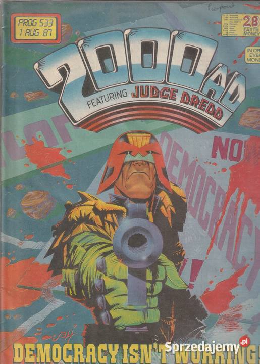 2000 AD 533 81987 angielski Pruszków