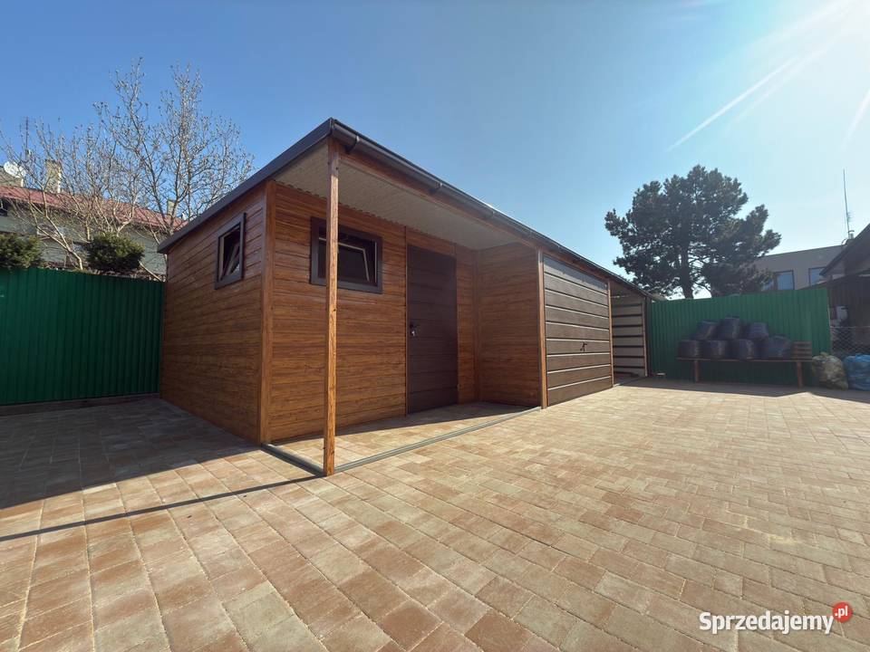 Garaż blaszany 9x6 hala wiata poziom profil 54m2 Krosno