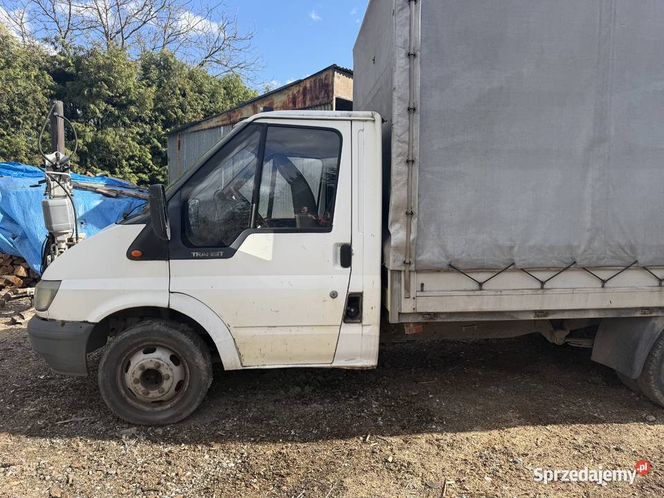 Ford Transit 24l 2000 paka z plandeką nieuszkodzony Wola Batorska