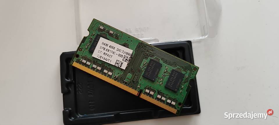 4 GB DDR3 1600 MHz Pojemność 4GB Kętrzyn