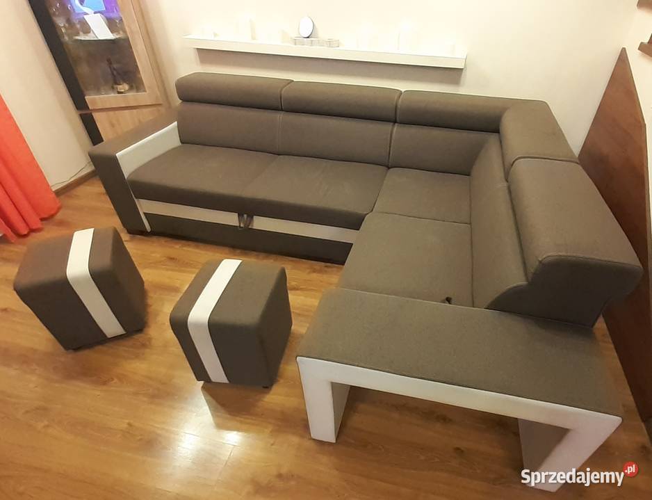 Narożnik 260x196 funkcja spania regulowane