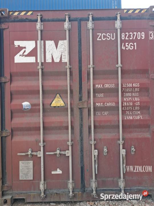 12m 40HC Kontener morski