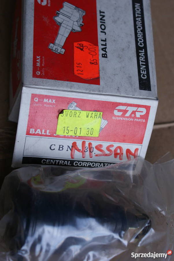 Sworzeń wahacza przód LP zewnętrzny NISSAN Białobrzegi