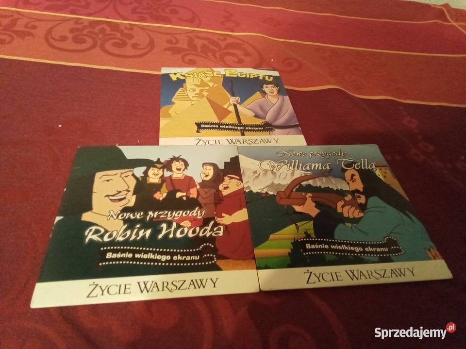 Mojżesz książę Egiptu Robin Hood Wilhelm tell Filmy