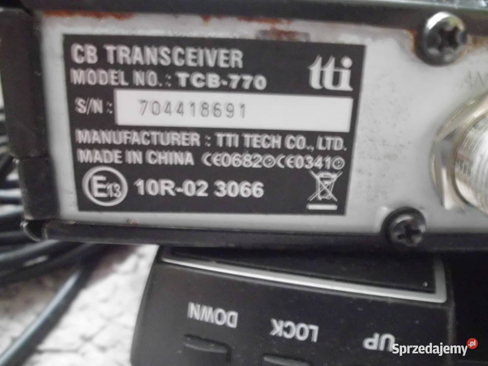 CBradio TTI TCB770 Starogard Gdański