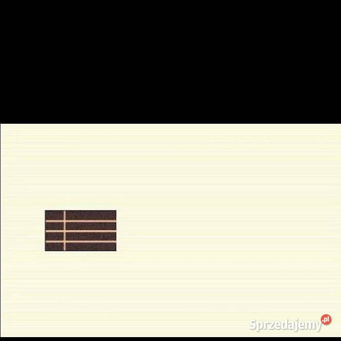 Dekor Concert bianco Inserto 25 x 40 Paradyż