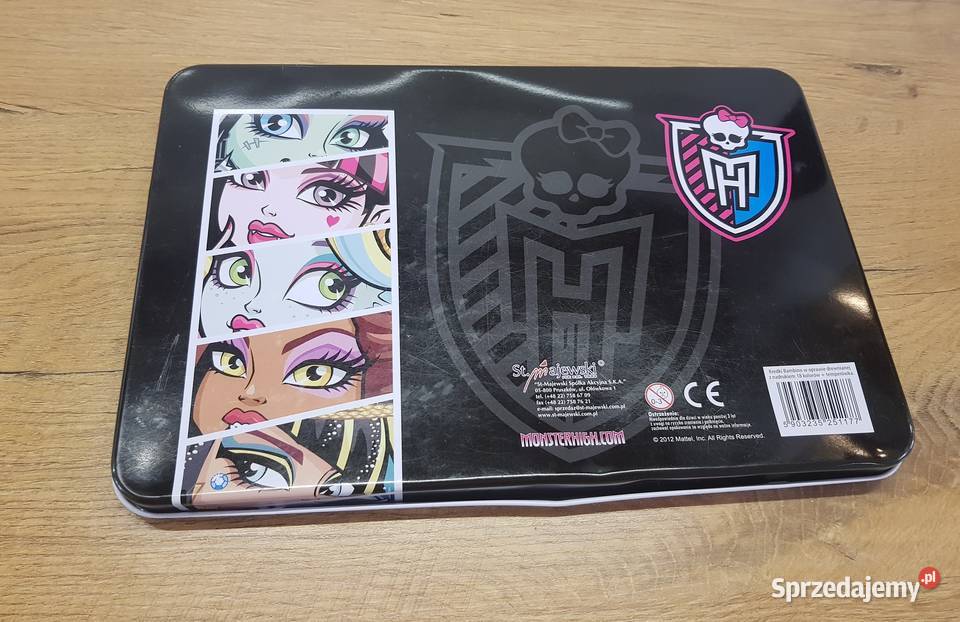 Kredki bambino Monster High Artykuły szkolne Golina
