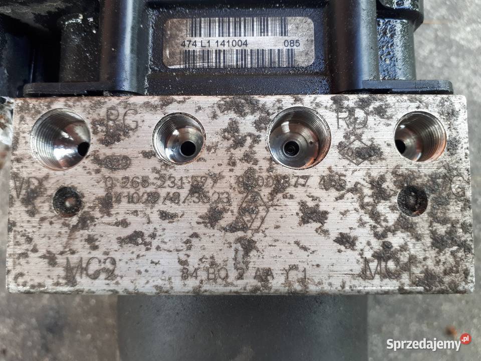 Pompa ABS Megane 2 Scenic Układ ABS i ESP