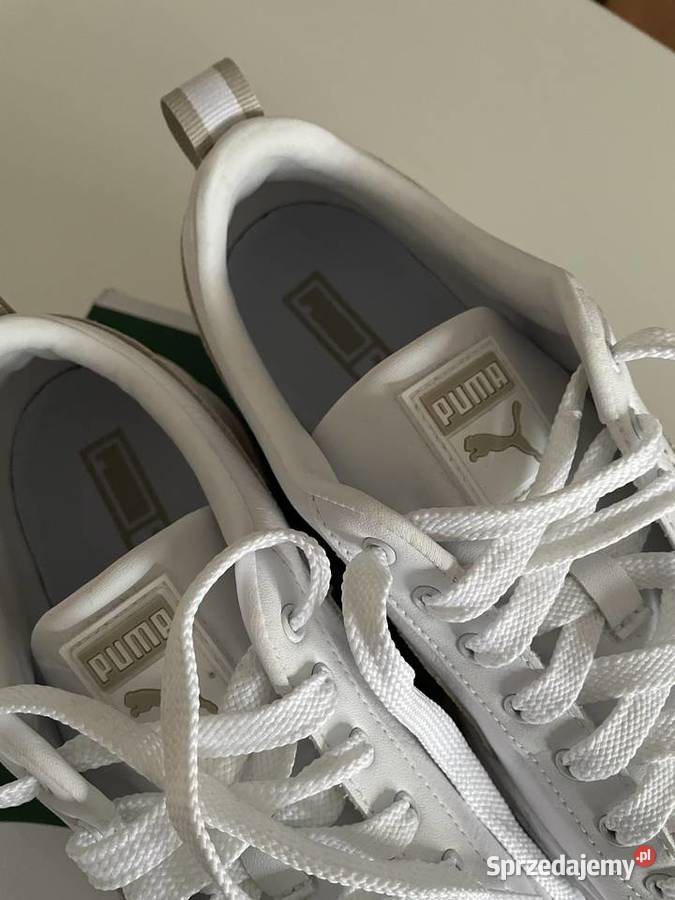 PUMA Mayze sneakersy whitepeyote gruba podeszwa sprzedam