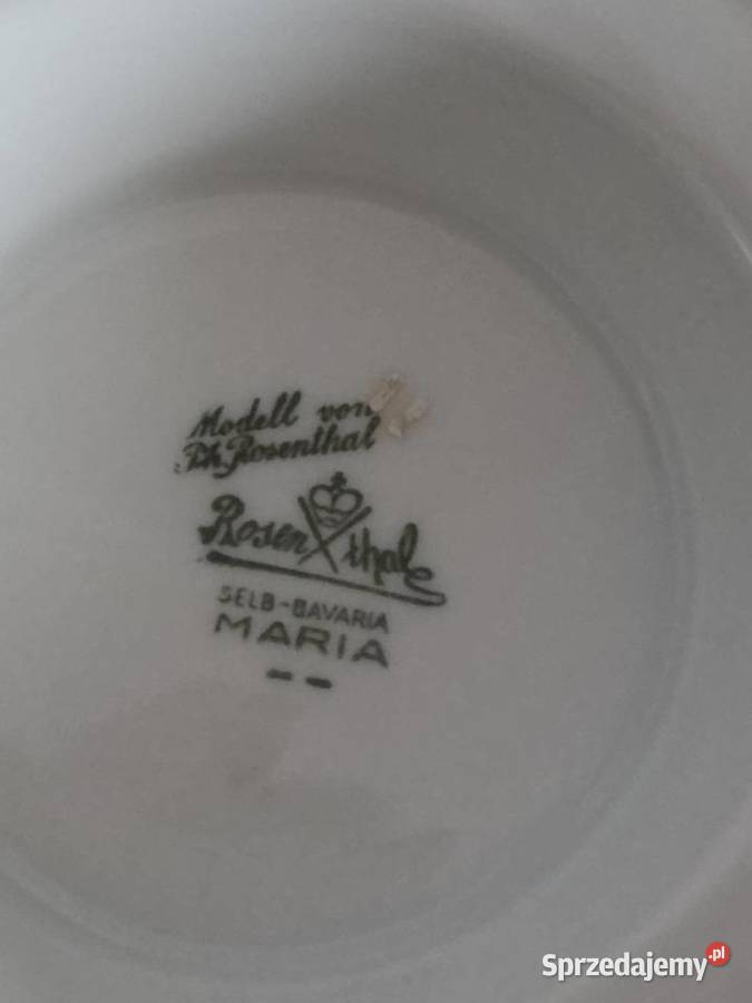 Rosenthal Maria dzbanek cukiernica i mlecznik Słupsk