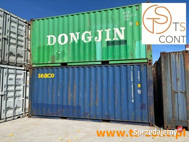 Kontener morski magazynowy budowlany 20 DV Magazynowanie Olsztyn