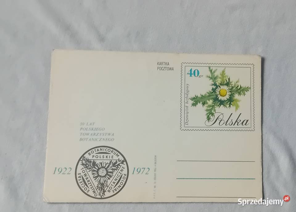 Pocztówka 50 lat Polskiego Towarzystwa Koźminek