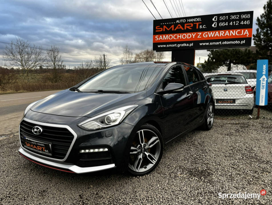 Hyundai i30 SPORT 16Turbo Navi Kamera 186 II VAT marża Rydułtowy