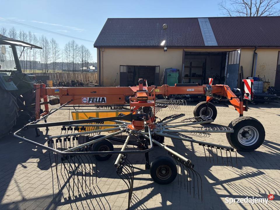 Zgrabiarka 2 karuzelowa Fella TS 801 8m Myszyniec