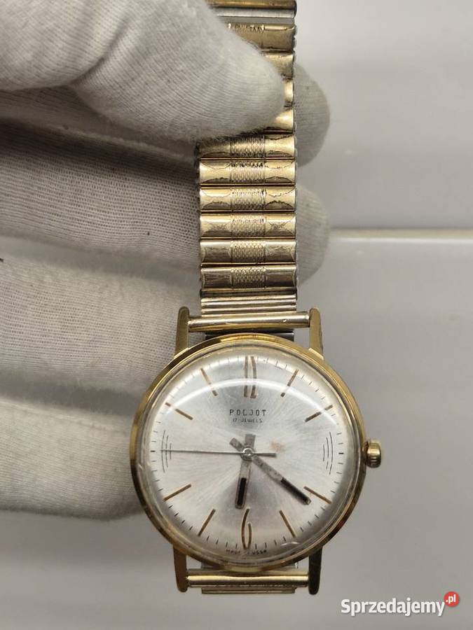 Męski zegarek Poljot garniturowiec Au20 Chorzów sprzedam
