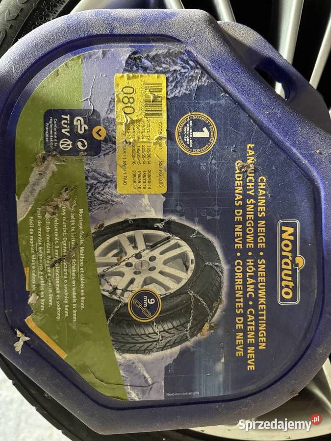 Łańcuchy na śnieg śniegowe norauto Grodzisk Wielkopolski