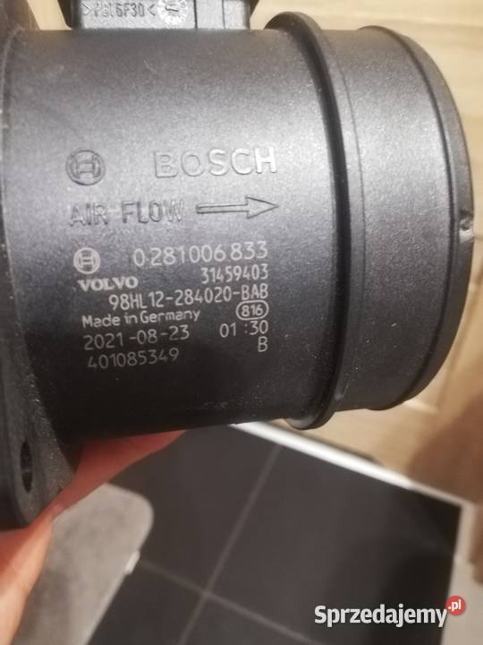 Volvo przepływomierz nowy nie używany 31459403 osobowe Zduńska Wola