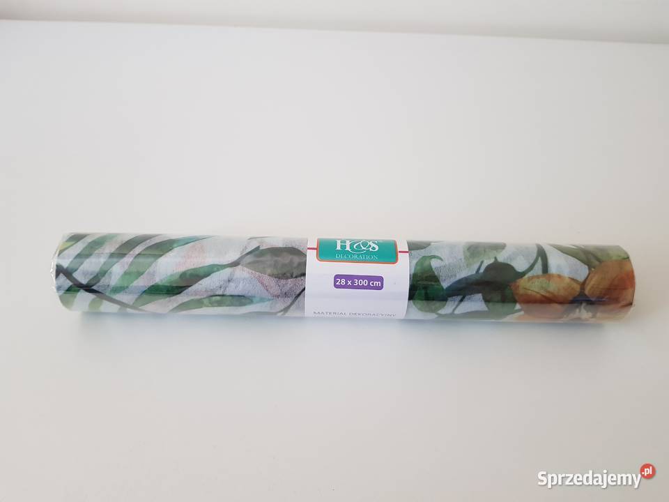 Nowy bieżnik organza tkanina ozdobna 28 x 300 Warszawa