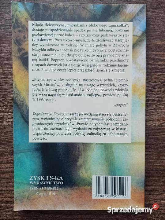 Hanna Kowalewska Tego lata w Zawrociu Poznań