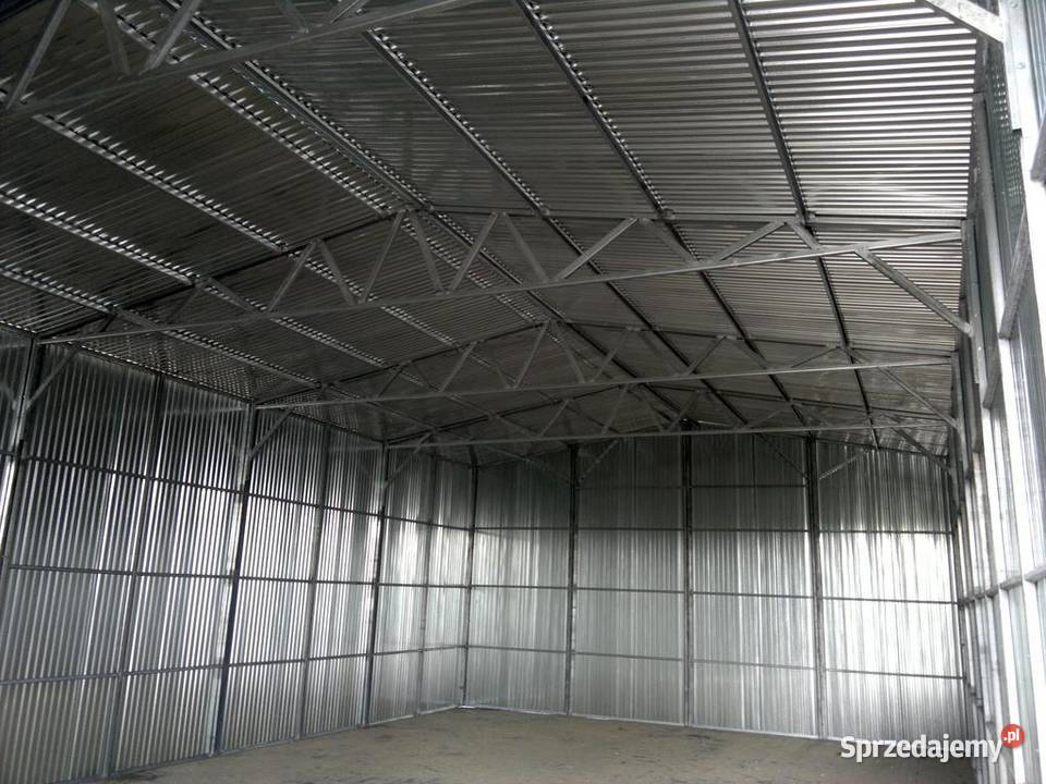 Blaszana montowana hala 88 m małopolskie Kraków