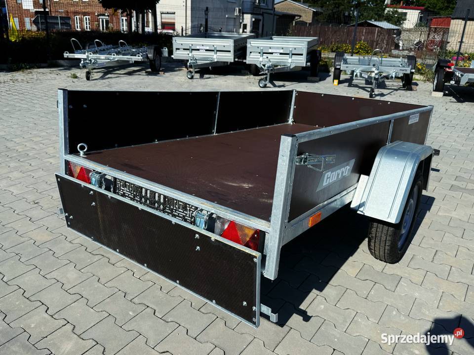 CARRO 25x125m Przyczepka lekka burtowa towarowa Kowal