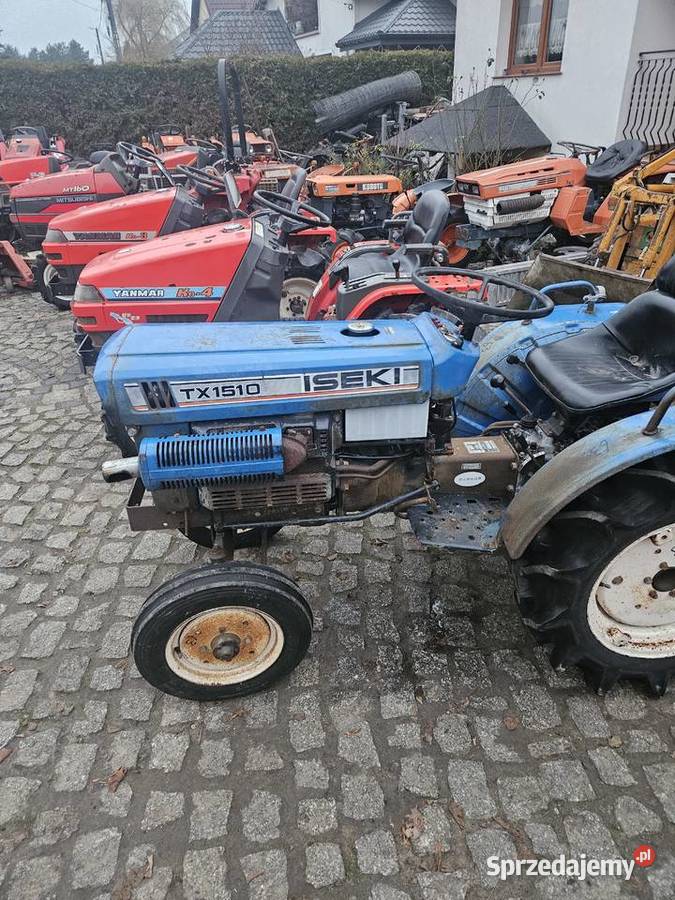 Iseki tx1510 glebogryzarka mini traktorek Rożno-Parcele