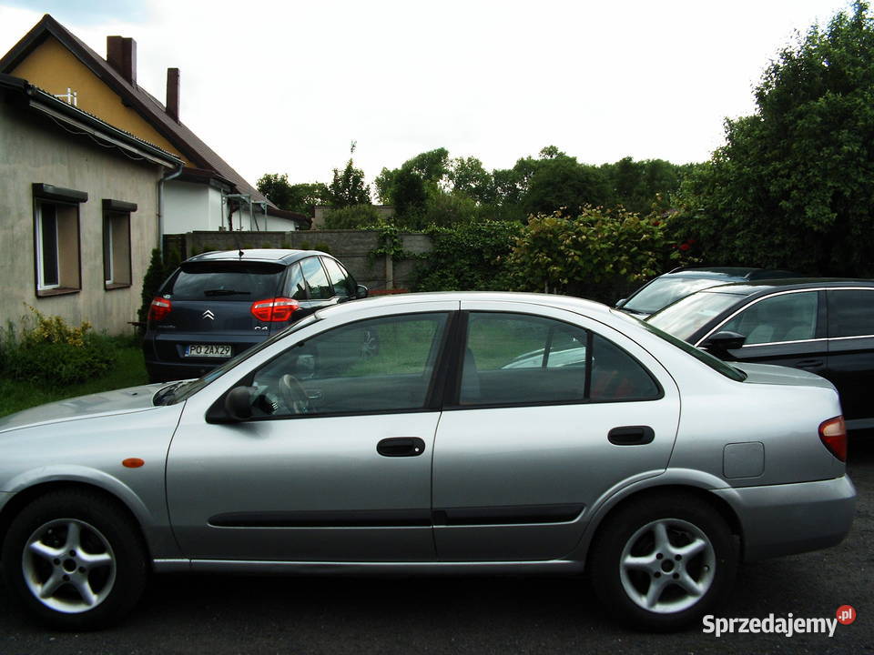 Nissan Almera 18 etylina Gaz 2004 r ABS Września