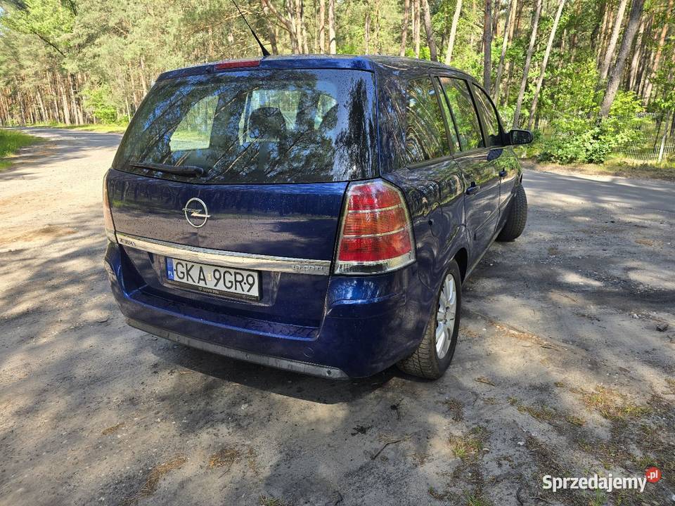 Opel Zafira B 2005 19cdti automat grzane fotele Grudziądz