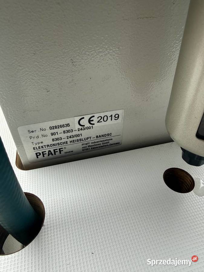 PFAFF 8303i CE zgrzewarka klejarka uszczelniacz Łaskarzew